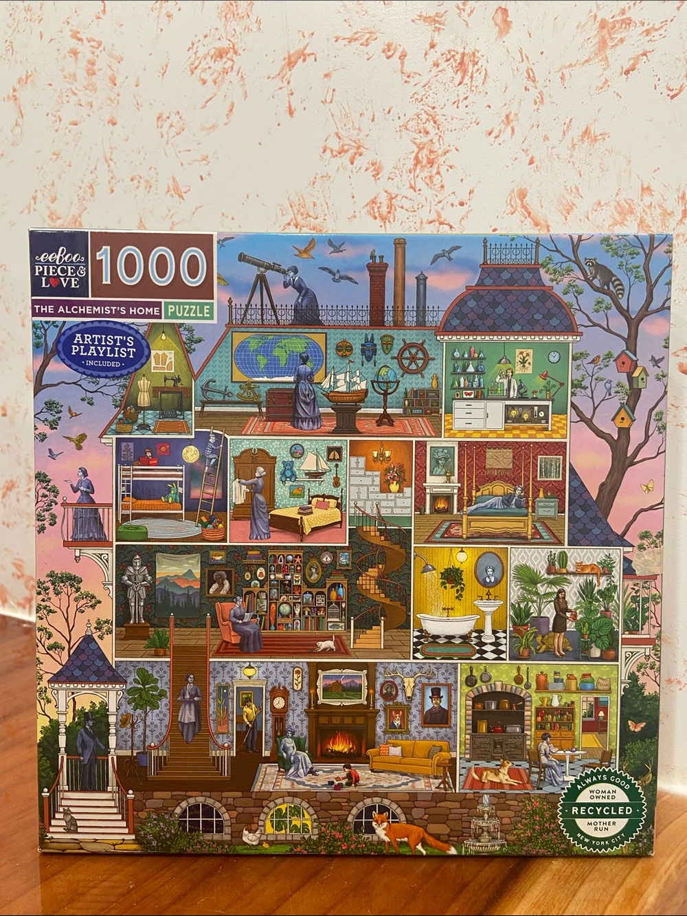 Eeboo The Alchemist's Home - 1000 Piece Puzzle